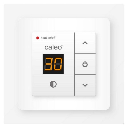 Терморегулятор CALEO 720 с адаптерами белый