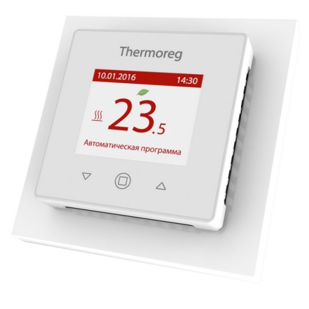 Терморегулятор Thermoreg TI-970 White сенсорный программируемый белый